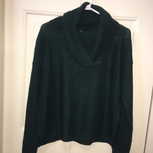 Green Cowl Neck sweater